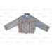 Mughal Queen Multicolor Denim Jacket